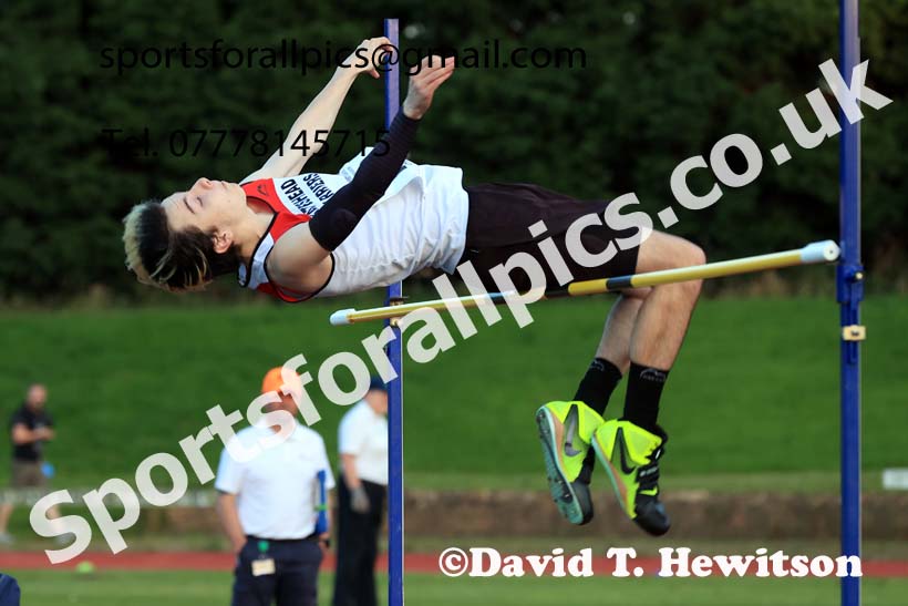 High jump, 2024 NEGP 6, Monkton Stadium,  Wednesday, August 14th.  Photo: David T. Hewitson/Sports for All Pics